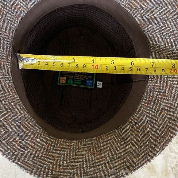 Hanna Hats Donegal Handcrafted Irish Tweed Walking Hat - Mint Condition - Picture 15 of 16